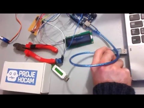 Renk Algilayan Robot Kol Projesi Youtube