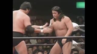 AJPW - Riki Choshu vs Jumbo Tsuruta