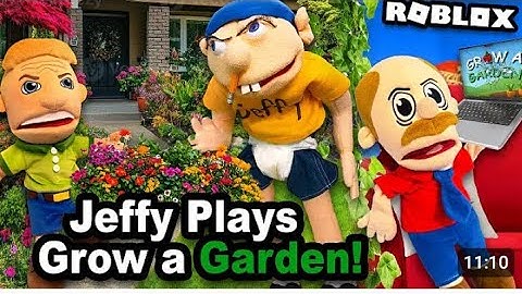 SML movie :Jeffy plays Grow a Garden!