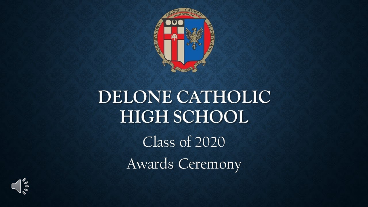 Class of 2020 Senior Awards (corrected) - YouTube