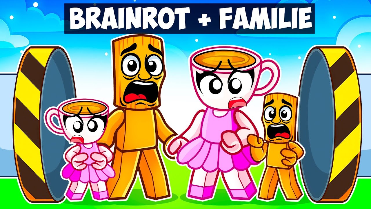 Brainrot + Familie = ??? in Roblox!