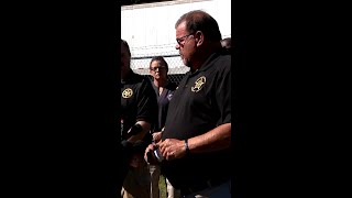 Sheriff Chris Davis expresses gratitude for community support after fatal explosion