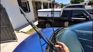 How to replace wiper blades on a Nissan car by G Auto Repair 48 views 2 weeks ago 2 minutes, 13 seconds