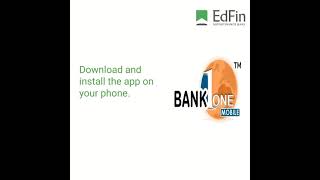 Perform EdFin MFB transactions using BankOne Mobile app. screenshot 5