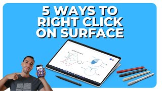 How To Right Click with Microsoft Surface and Windows 11