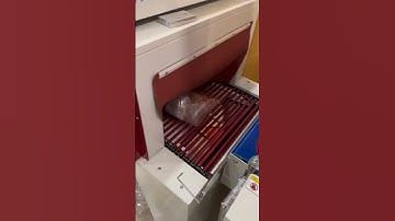 Automatic Pp Pof Pe Plastic Film L Type Bar Cutting Tunnel Shrink Sealing Packing Wrapping Machine