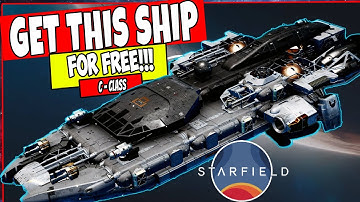 Starfield - Insane Class C Ship UC VISTA For Free - Amazing Stats And Beautiful Design