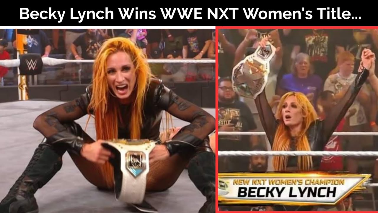 Becky Lynch Set To Appear On Tonight's Episode Of NXT - PWMania - Wrestling  News