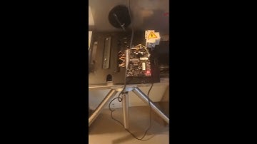 tripod turnstile testing after servicing.