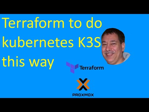 Create Terraform infrastructure on Kubernetes K3S in Proxmox and do the deployment thereof.