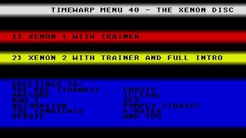 Atari ST Compacted Disk (CD) Scrollers [729] Timewarp CD #40