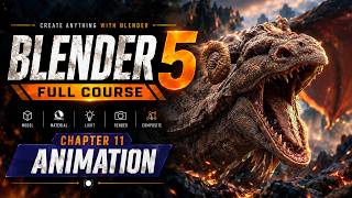 Blender 5 Full Course Part 11 - Animation