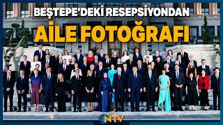 Son Dakika: NATO Ankara Zirvesi Kapsamında Beştepe'deki Resepsiyondan Aile Fotoğrafı Paylaşıldı