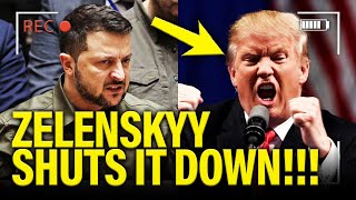 Zelenskyy KILLS Trump’s Plan AND STRIKES BACK