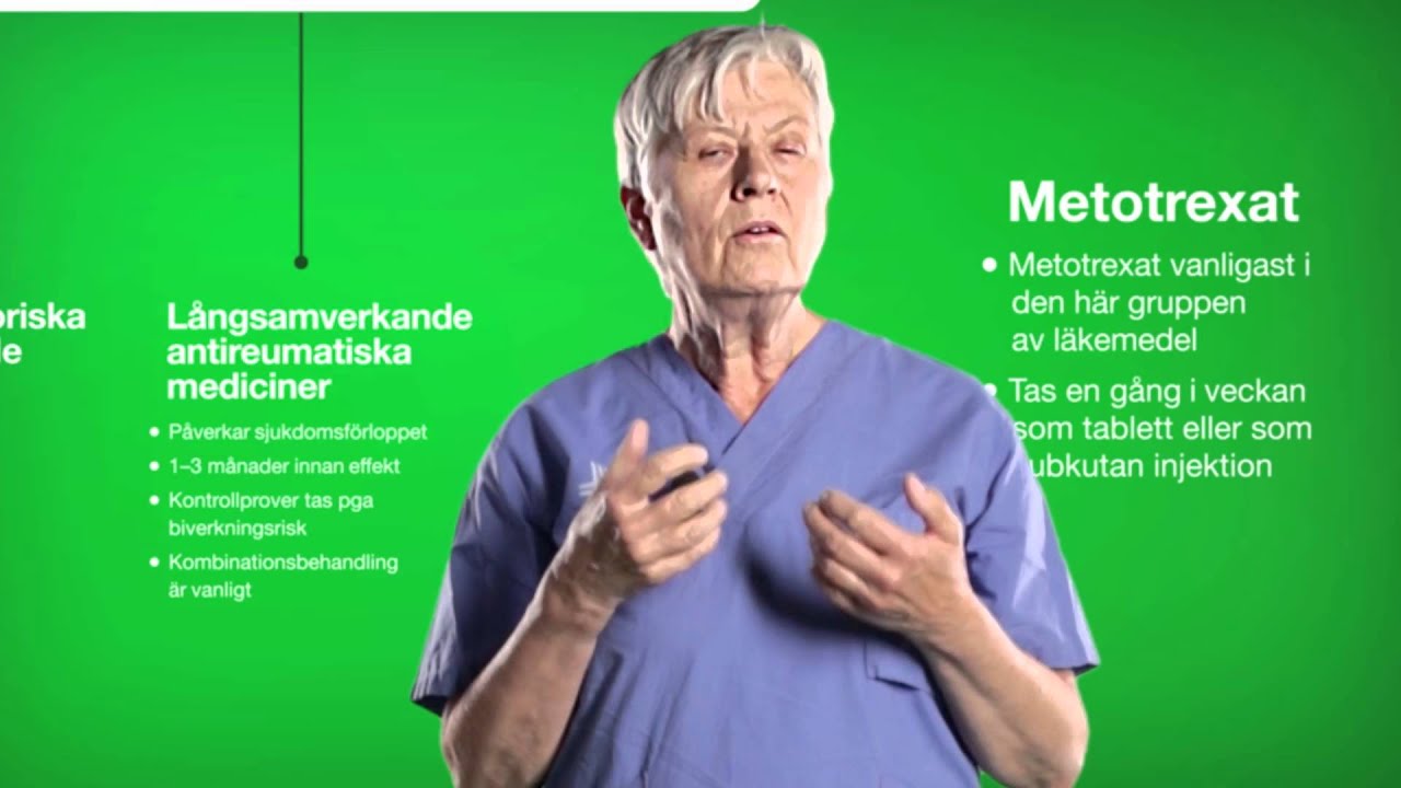 En film om läkemedelsbehandling vid RA