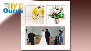 How You Can Design a Wedding Album Page Layout in Photoshop Elements screenshot 2