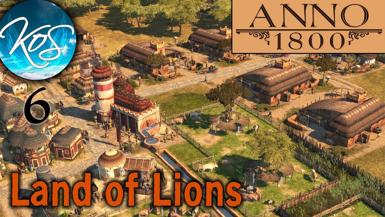 Anno 1800 Land of Lions Lifewater Let's Play, Ep 6 YouTube