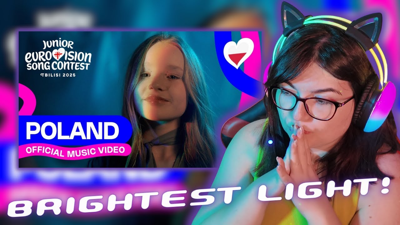 Marianna Kłos - Brightest Light | 🇵🇱 Poland Junior Eurovision 2025 | SPANISH REACTION