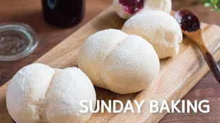 「ふんわり！ 白神こだま酵母で作るハイジの白パン」の作り方　|　SUNDAY BAKING