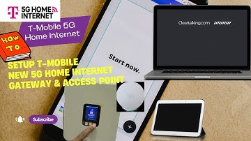 How to Setup and Activate T-Mobile 5G WIRELESS Home Internet Gateway and Access Point using Mobile?