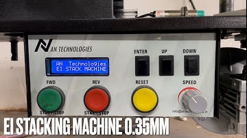 EI LAMINATION STACKING MACHINE 0.35 MM
