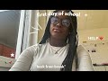 first day of school BACK FROM BREAK | day in my life