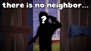There Is No Neighbor... There Is No Neighbor... Hello Neighbor