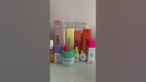 SPOT THE DIFFERENCE SKINCARE EDITION ✨