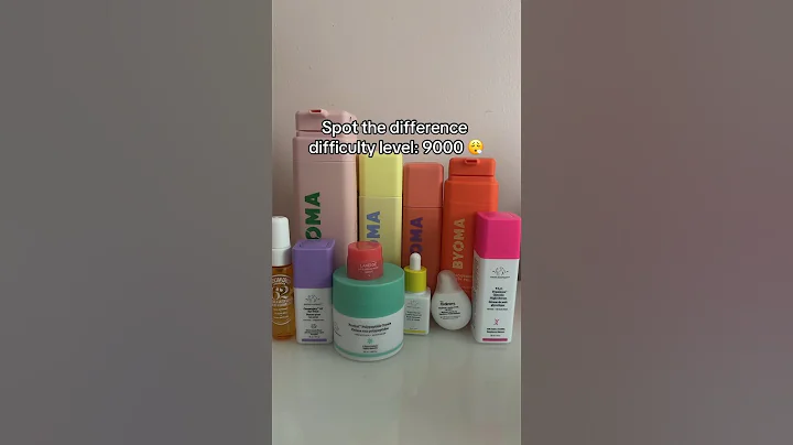 SPOT THE DIFFERENCE SKINCARE EDITION ✨