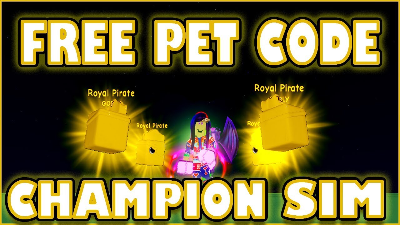 Free Robux Op Pet Code Roblox Champion Simulator Youtube - roblox gameplay champion simulator 9 working codes starting as