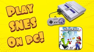 How To Play SNES Games On PC - SNES9X Tutorial
