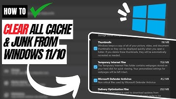 How to Clear All CACHE & JUNK on Windows 11 & 10 🧹 | Ultimate 2025 Cleanup Guide 🔥