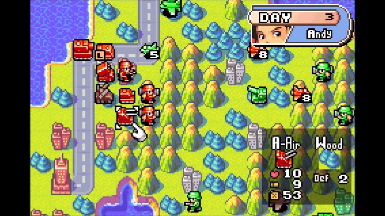 [Advance Wars] Mission 17(Andy): Wings of Victory! (999 S-Rank)