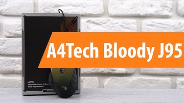 Распаковка мыши A4Tech Bloody J95 / Unboxing A4Tech Bloody J95