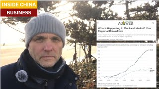 American farmland values falling nationwide as margins go negative, investors flee "chaotic" market