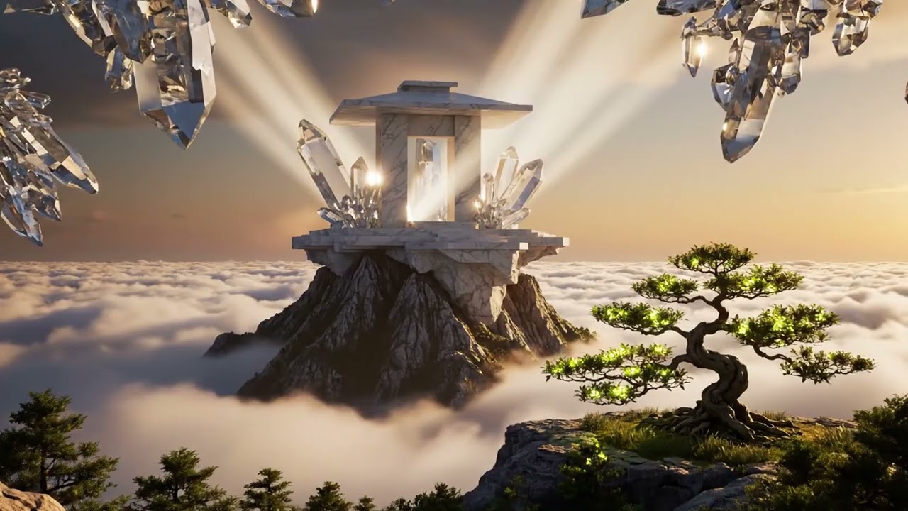 ☁️ PAZ IMEDIATA: 528Hz Cura de Ansiedade e Limpeza Mental Profunda (DNA Repair) 🧘‍♂️