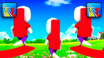 Bridge Race Gameplay Walkthrough All level Part2 | ios android mobile games