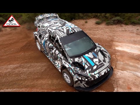 Test Ford Fiesta Rally1 Hybrid WRC 2022 | M-Sport | Matthew Wilson [Passats de canto]
