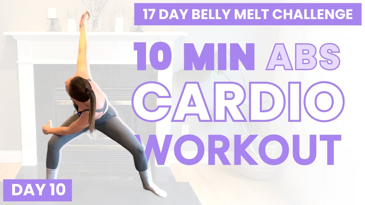 10-Min At Home Pilates Core Workout to Burn Belly Fat!| Day 10 of 17 ...