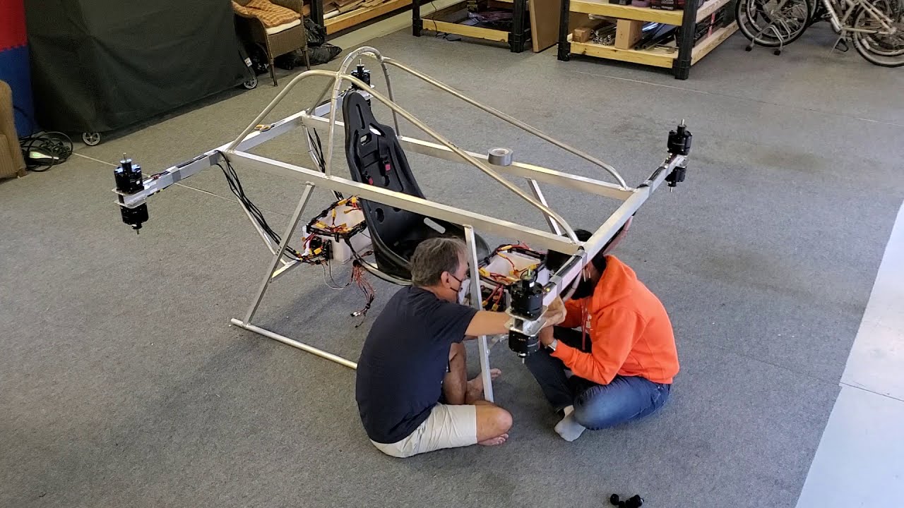 The assembly of the third prototype