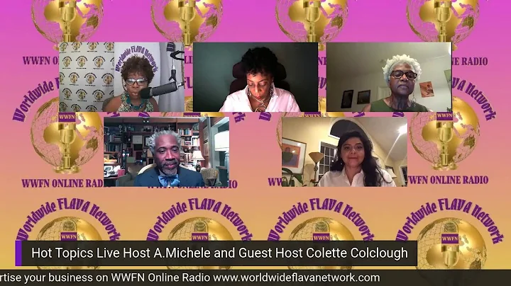 Hot Topics Live Host Amichele and Guest Host Colet...