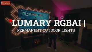 Lumary RGBAI Permanent Outdoor Lights（L-PO65A1） by Lumary Smart Home 73 views 3 months ago 4 minutes, 4 seconds