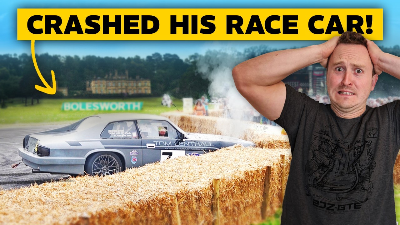 Tom Lenthall CRASHED On The ShedFest Race Track!