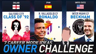 ?‍️OWNER CHALLENGE, players who own teams | FIFA 23 career mode challenge #fifa23 #careermode