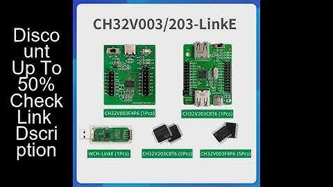 CH32V203 Development Board CH32V003 Enhanced Low-Power RISC-V MCU Evaluation Kit