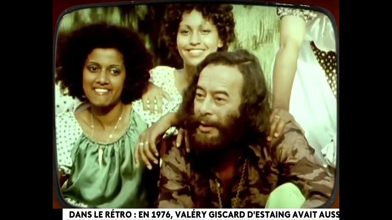 Valery Giscard D'Estaing avais aussi son séga (1976) - Archives Réunion 1ère