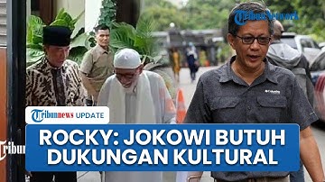 Rocky Gerung Ungkap Makna Pertemuan Jokowi dengan Abu Bakar Ba’asyir, Ada Pesan Tersembunyi?