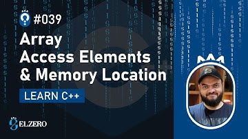 [Arabic] Fundamentals Of Programming With C++ #039 - Array - Access Elements & Memory Location