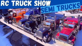 RC Truck Show | Remote Controlled Semi Trucks | RC Construction Vehicles RC Car