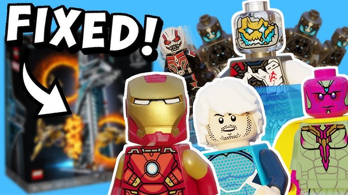 LEGO Marvel - Iron Set Armory Man (76216) YouTube - Review 2022